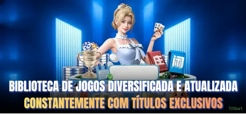 Imagem promocional de todos os jogos da 705bet