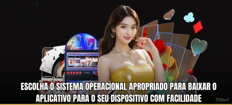 Imagem promocional do login da 705bet
